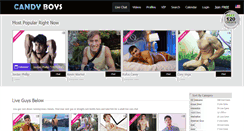 Desktop Screenshot of candyboys.com